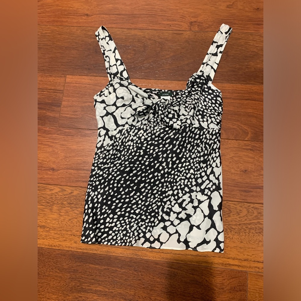 J.CREW Silk Tank with Tags Size 2